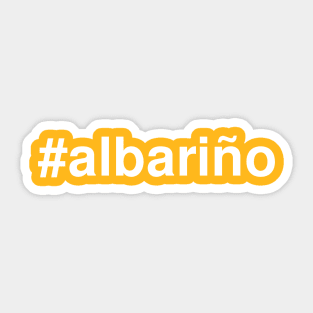 Hashtag Wines: Albarino Sticker